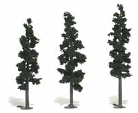 Realistic Tree Kit Pines Conifer Green 6" - 8" (16)