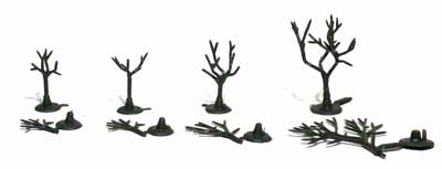 Plastic Tree Armatures 3/4" - 2" Deciduous (114)
