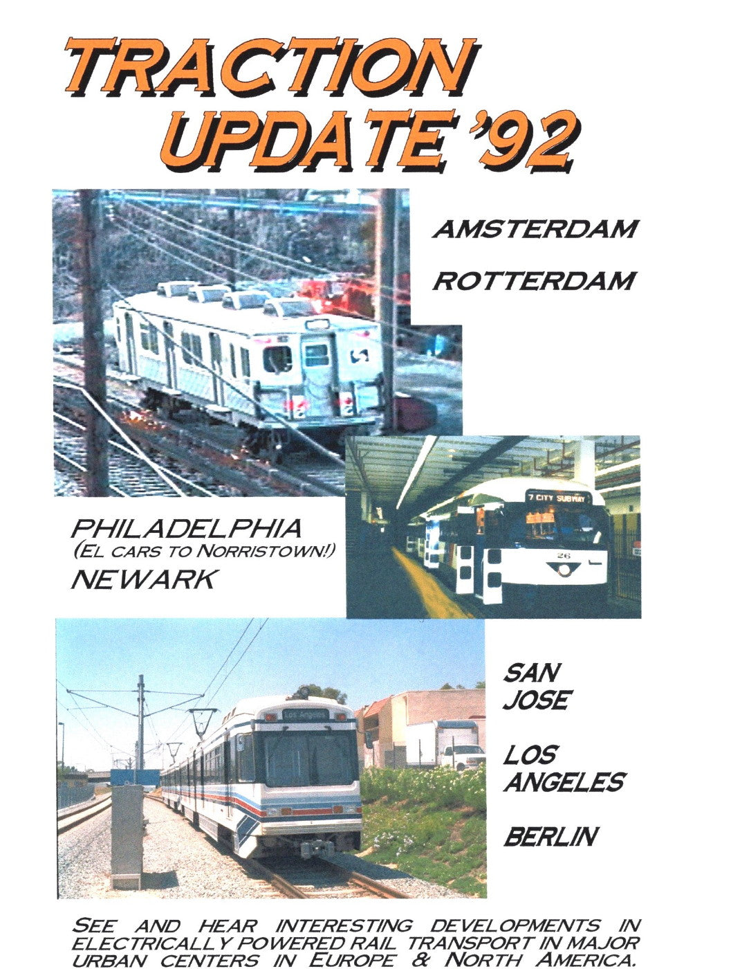 TRACTION UPDATE 92