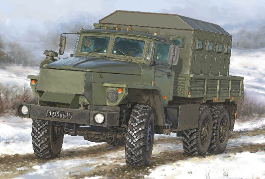 1/35 Russian URAL 4320 CHZ Armored Personnel Carrier Truck