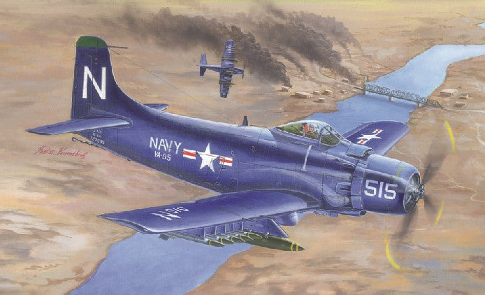 1/32 A1D AD4 Skyraider USN Aircraft