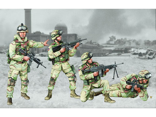 1/35 US 101st Airborne Division Crew Figure Set (4)