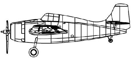 1/200 F4F4 Wildcat Fighter