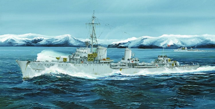 1/350 German Zerstorer Z25 Destroyer 1944