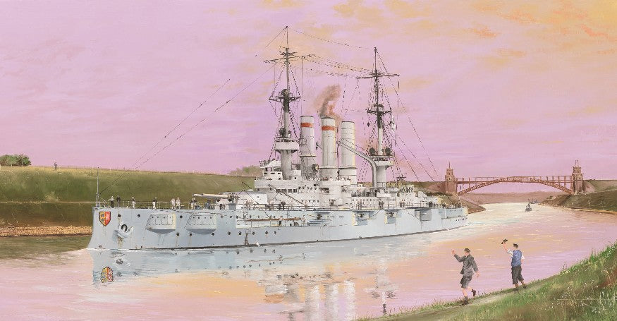 1/350 SMS Schleswig-Holstein Deutschland Class Battleship 1908