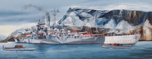 1/350 German Tirpitz Battleship