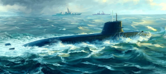 1/144 Japanese Soryu Class Attack Submarine