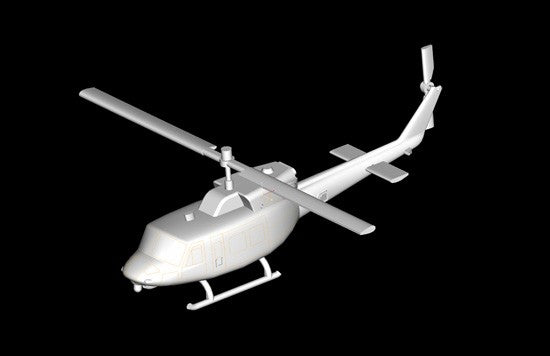 1/350 UH1N Huey Helicopter Set (12/Bx)