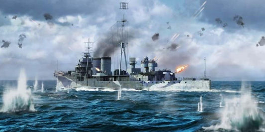 1/700 HMS Colombo British Light Cruiser