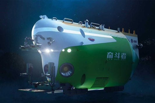 1/72 Chinese Fen Dou Zhe Full Ocean Deep Manned Submersible (Pre-Painted Snap)