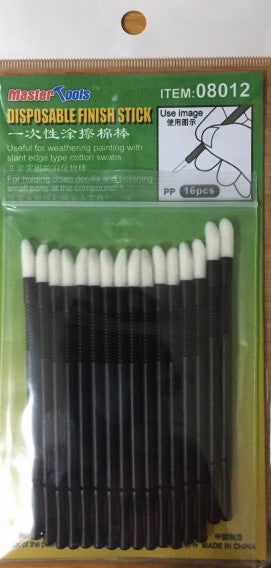 Disposable Cotton Swab Weathering Finish Sticks (16)