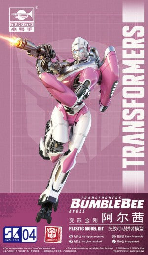 Transformer Arcee from Bumblebee Movie (3.5" Pre-Painted Snap)