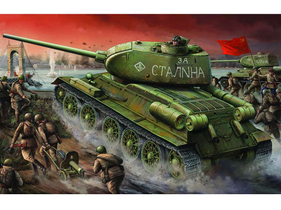 1/16 Russian T34/85 Mod 1944 Factory Nr.174 Early Tank