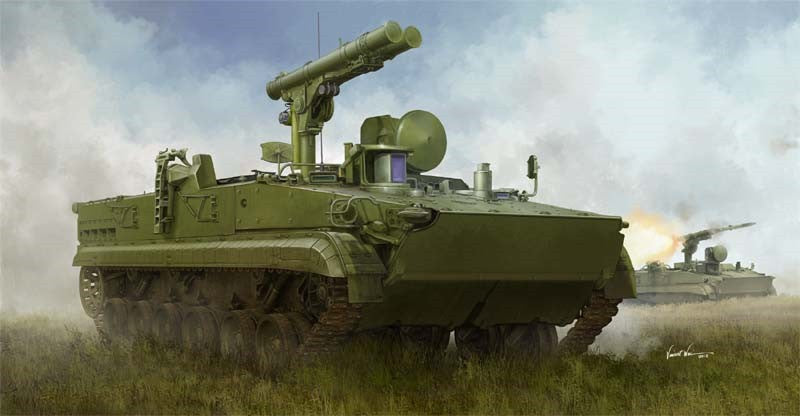 1/35 Russian 9P157-2 Khrizantema-S Anti-Tank System