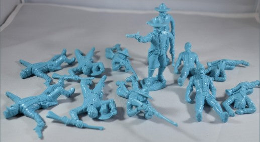 1/32 Civil War Cavalry Dismounted w/Casualties Figure Playset (12)