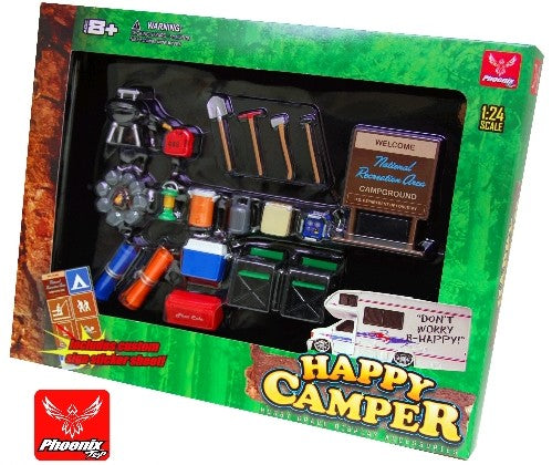 1/24 Happy Camper Accessory Set