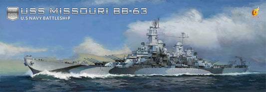 1/700 USS Missouri BB63 Battleship