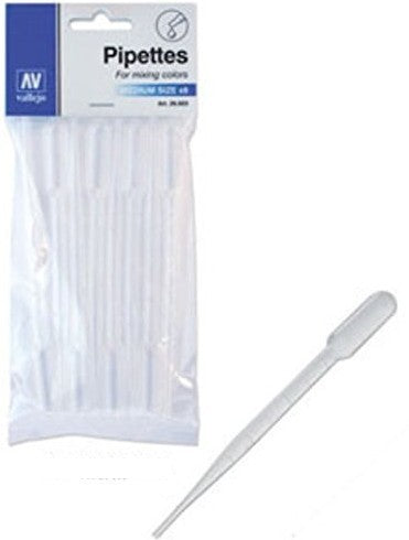 Pipettes Medium Size (8)