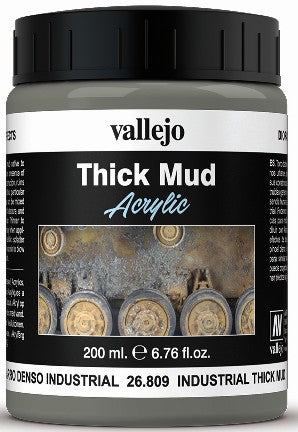 200ml Bottle Industrial Thick Mud Diorama Effect