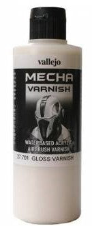 200ml Bottle Gloss Varnish Mecha Color