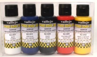 60ml Bottle Metallic Premium Paint Set (5 Colors)
