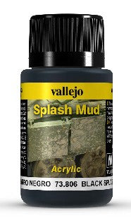 40ml Bottle Black Splash Mud Weathering Effect