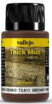 40ml Bottle Brown Thick Mud Weathering Effect