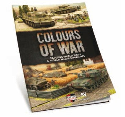 Colours of War Painting WWII & WWIII Miniatures Book