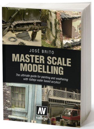 Master Scale Modelling The Ultimate Guide to Painting & Weathering w/Vallejo Water Based Acrylics Book