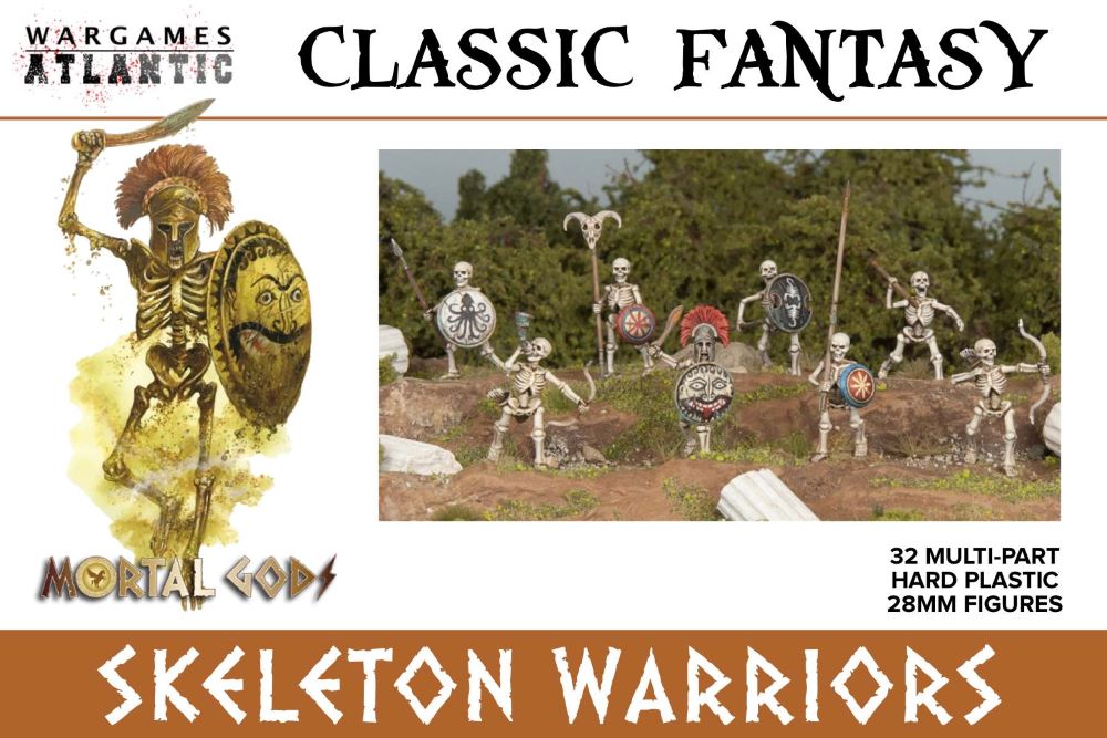 28mm Classic Fantasy: Skeleton Warriors (32)