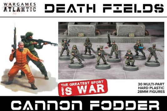 28mm Death Fields: Cannon Fodder (30)