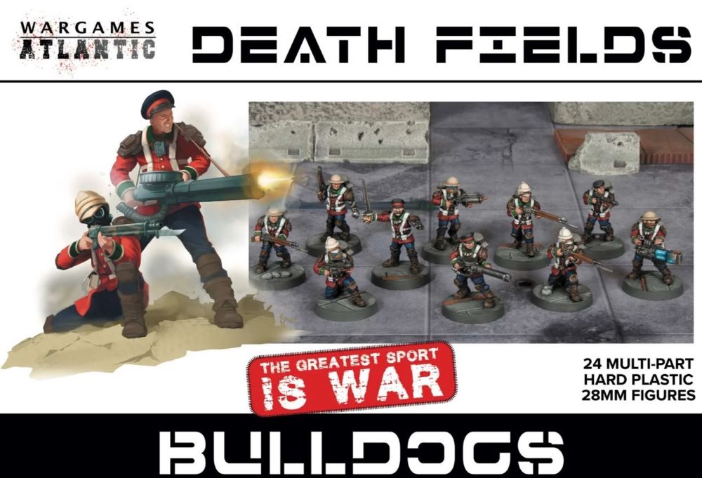 28mm Death Fields: Bulldogs Soldiers (24)