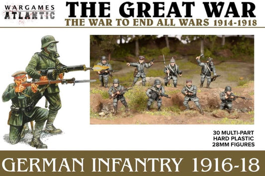 28mm The Great War 1916-18: German Infantry (30)