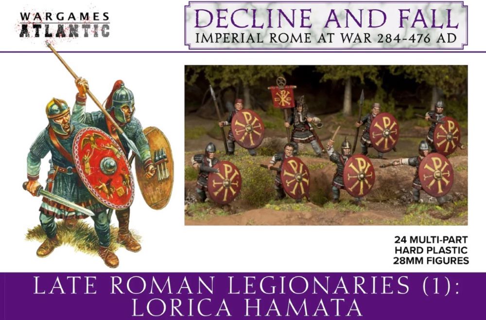 28mm Decline & Fall Imperial Rome 284-476AD: Late Roman Legionaries 1 Lorica Hamata (24)