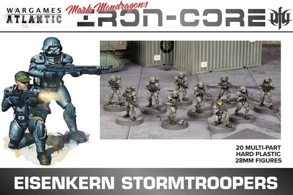 28mm Iron Core: Eisenkern Stormtroopers (20)