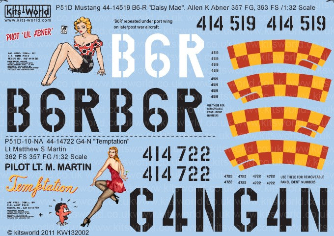 1/32 P51D Daisy Mae, Temptation