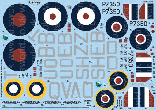 1/32 Supermarine Spitfire Mk IIa BBMF 1972-1988 Pt.1