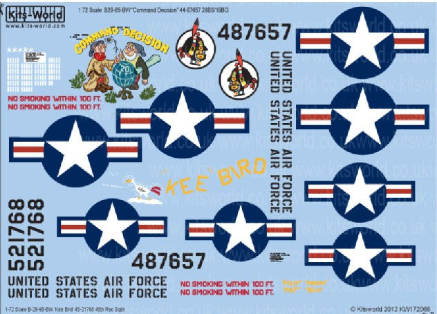 1/72 B29 Command Decision, Kee Bird