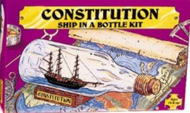 USS Constitution Ship in a Bottle Kit