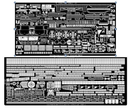 1/350 USS Independence Carrier Detail Set (D)