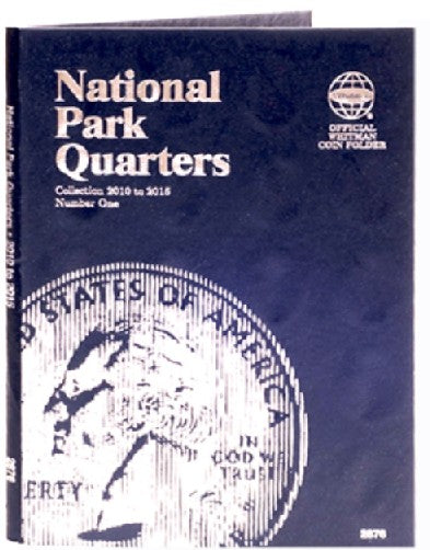 National Park Quarters Vol.1 2010-15 Philadelphia & Denver Mint Coin Folder