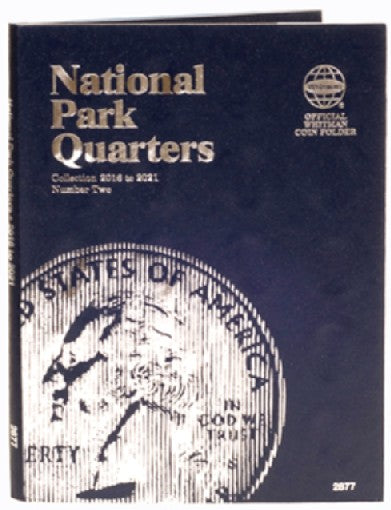 National Park Quarters Vol.2 2016-21 Philadelphia & Denver Mint Coin Folder