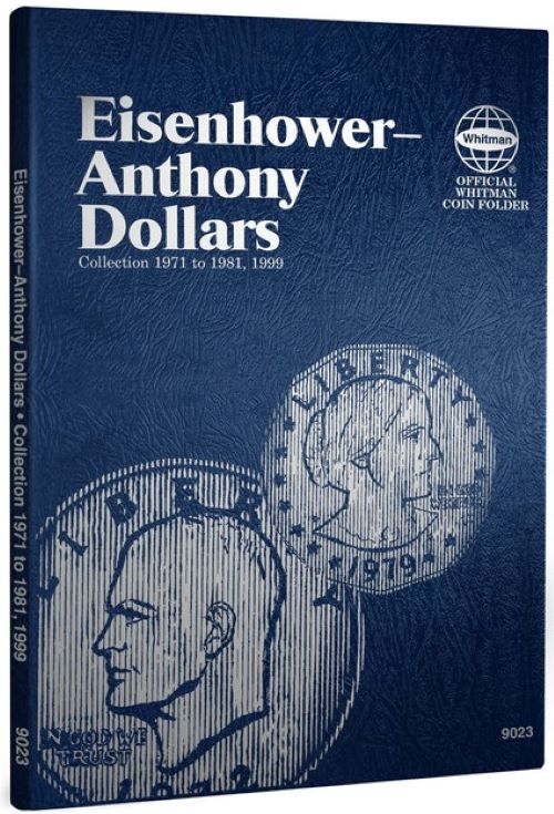 Eisenhower & Anthony Dollars 1971-1981, 1999 Coin Folder