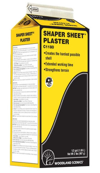 Shaper Sheet Plaster (4lbs)