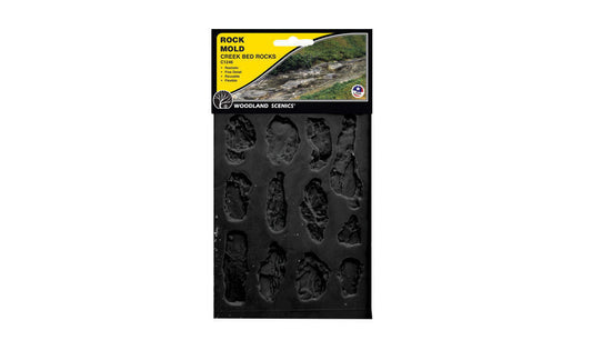 Rock Mold- Creek Bed Rocks (5"x7")