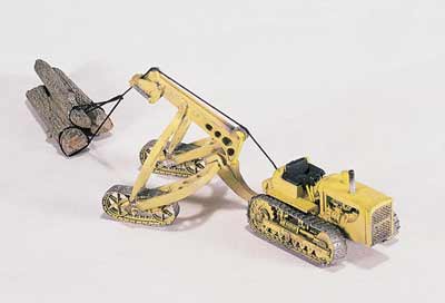 HO Scenic Detail Kit- Hyster Logging Cruiser & Tractor