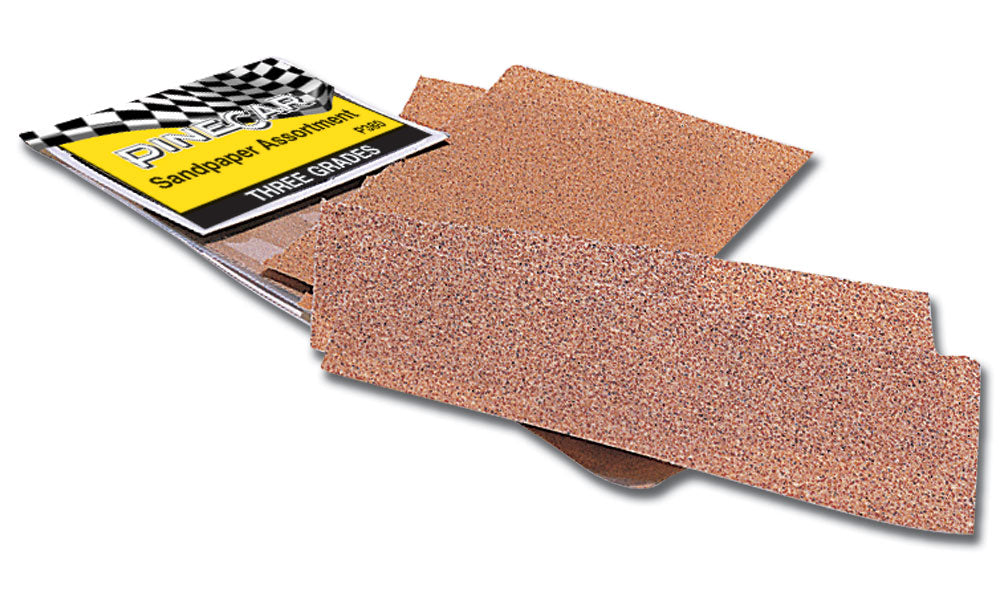 Pine Car Sandpaper Assortment