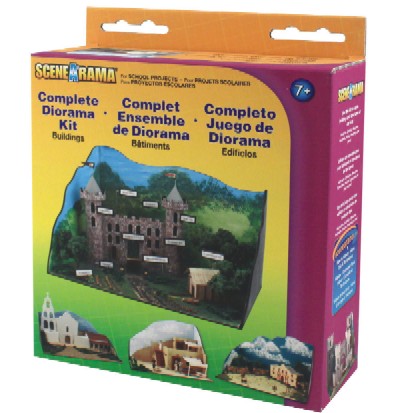 Scene-A-Rama Complete Diorama Kit (10.75" W x 7-3/8" D x 7.5"H)