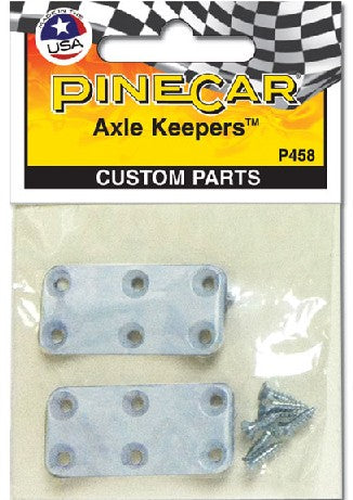 Pine Car Axle Keepers