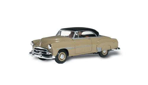 HO Autoscene Billy Brown's 1950's Coupe w/Figures